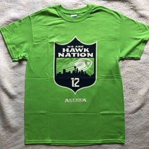 NWOT We are Hawk Nation t-shirt